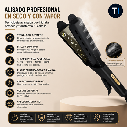 Alisadora de Pelo - Resultado Salón en Casa